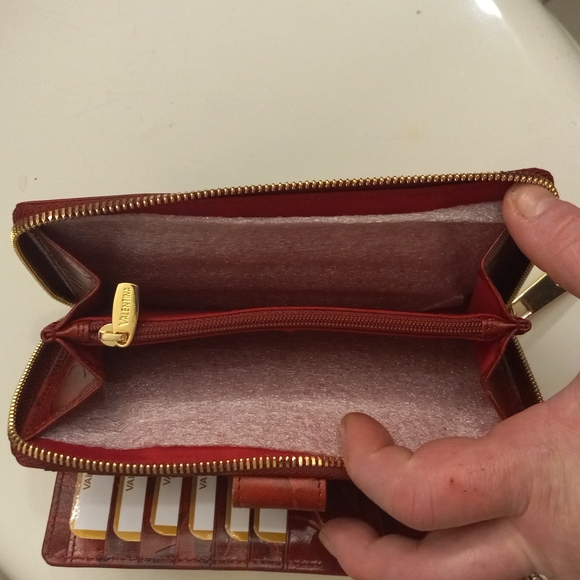 Valentina wallet, red - Picture 3 of 3